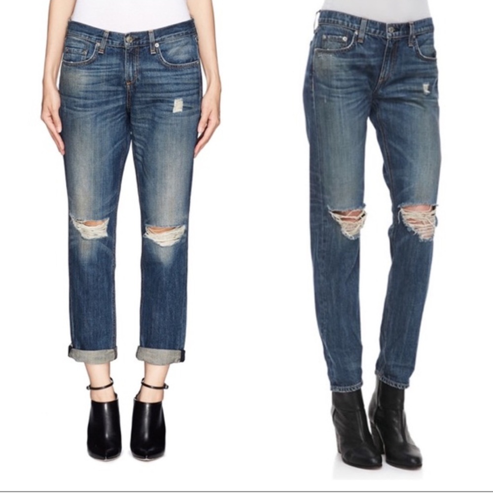 Rag & Bone Intermix Boyfriend Jean size 24X28